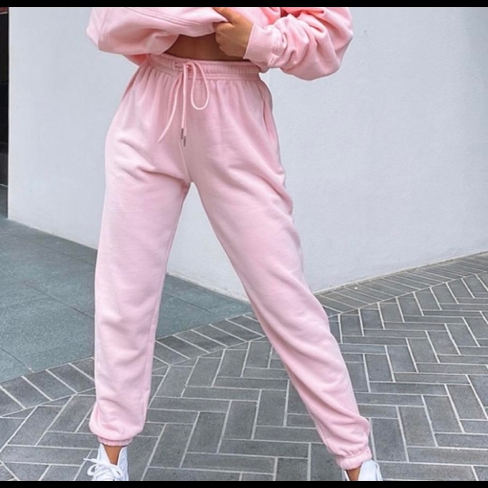 White Fox Boutique Pink Sweatpants